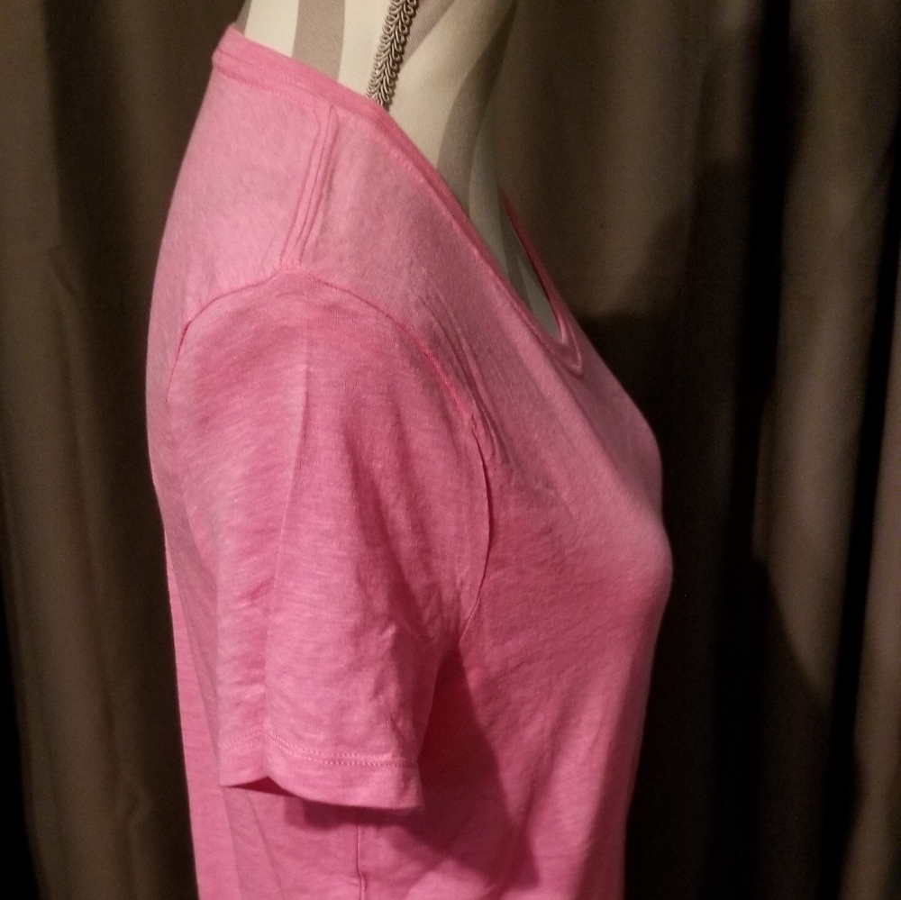 NWT, VS  PINK POCKET TEE SHIRT. VINTAGE. - Picture 8 of 9